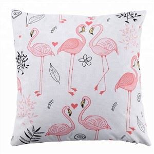 Pink Flamingo udendørs pude